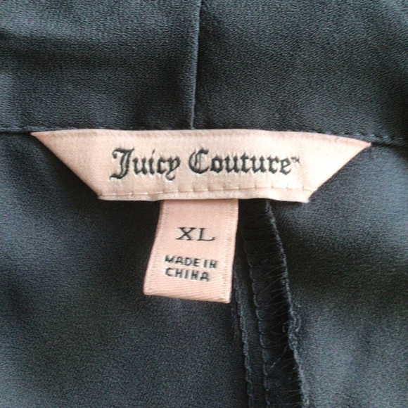 JUICY COUTURE COLD SHOULDER EMBELLISHED TOP SIZE XL - Picture 5 of 11